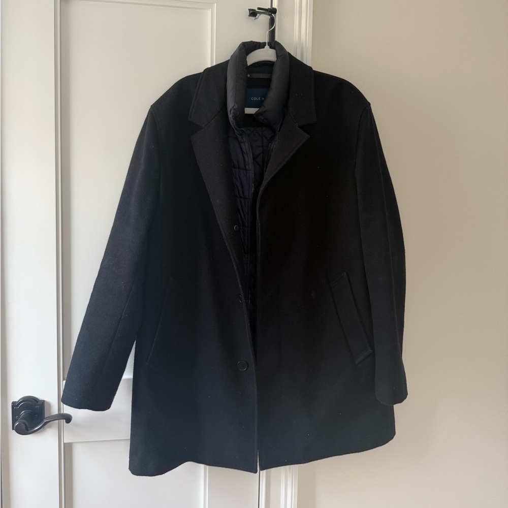Cole Haan Wool Blend Overcoat😍 - Picture 5 of 10